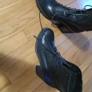 Frye Black Karen Combat Boot Size 8